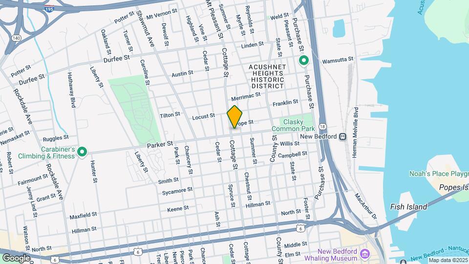 49 Parker St, Unit 2 Map and Location Details
