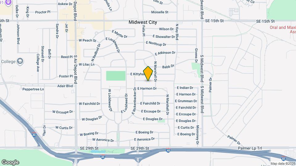 220 E Jacobs Dr Map and Location Details