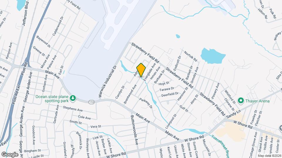 100 Brentwood Ave Map and Location Details