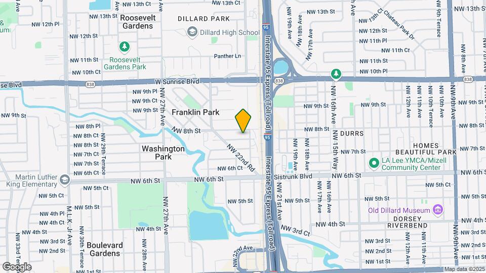 2131-2135 NW 7th Ct Mapa y Detalles de la Ubicación