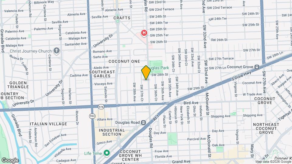 2846 SW 37th Ave-Unit -2846 Map and Location Details