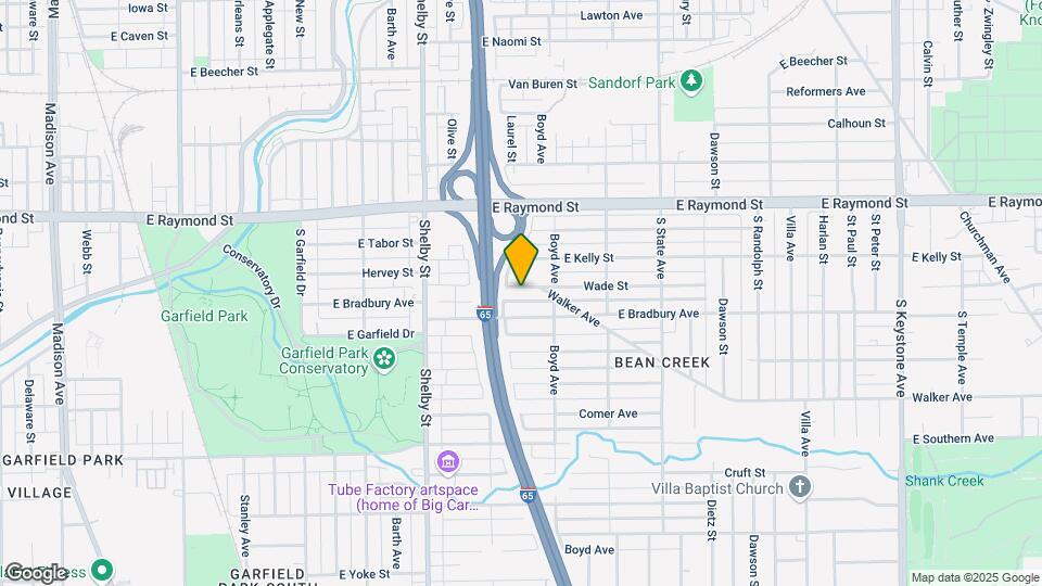1339 Wade St Map and Location Details