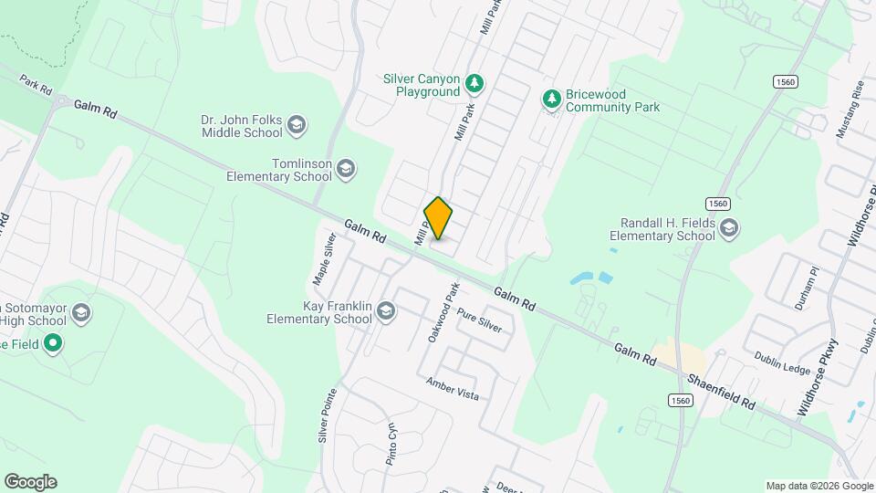 12023 Mill Pine Map and Location Details