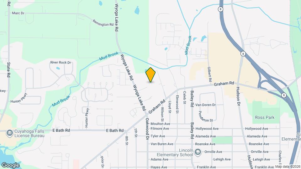 3447 Wyoga Lake Rd Map and Location Details