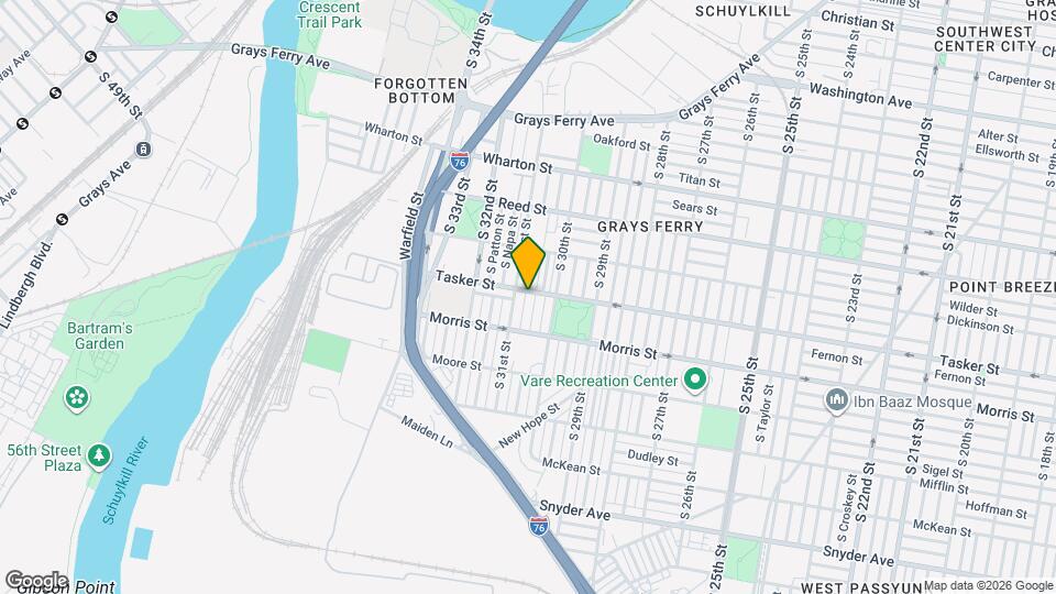 1602 S LeCount St Map and Location Details