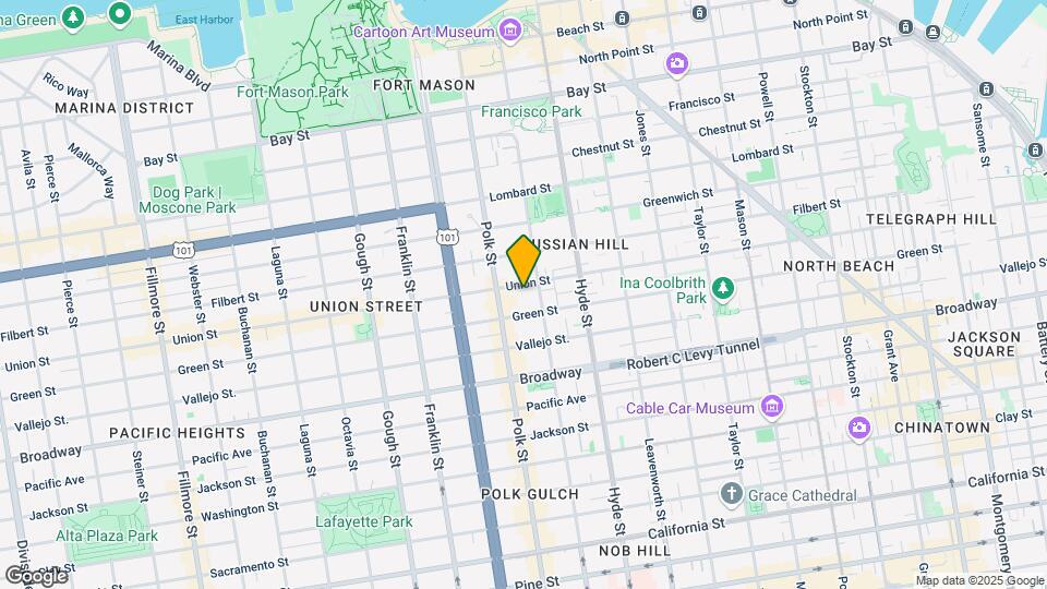 1335 Union St Map and Location Details