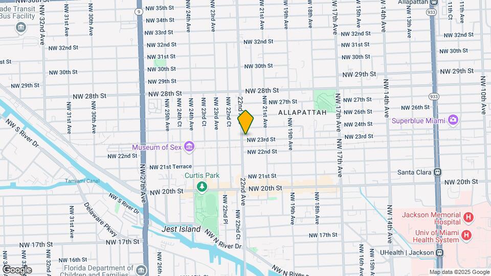 2311 NW 22nd Ave Map and Location Details