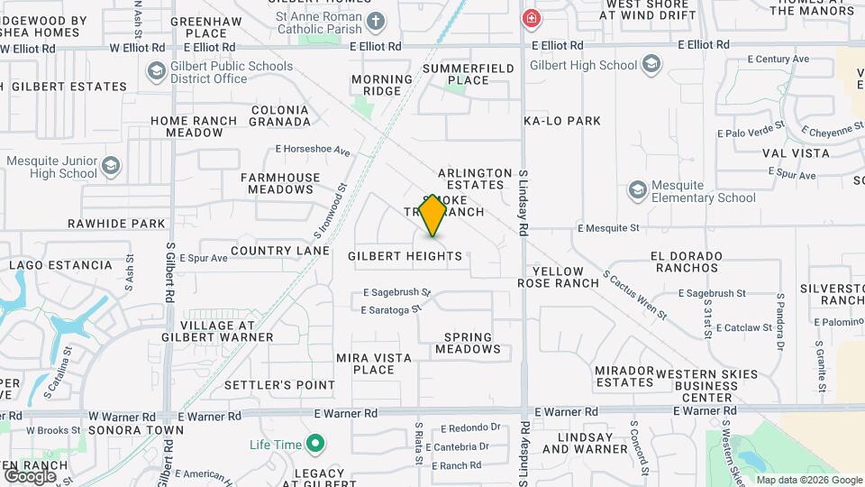 609 E Horseshoe Ave Map and Location Details
