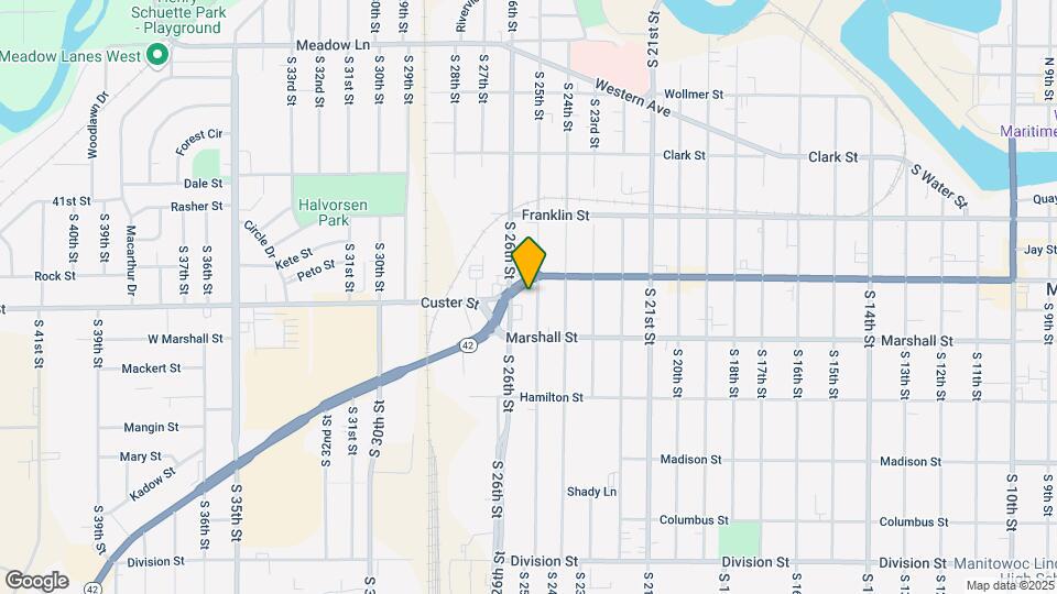 1014 S 25th St, Unit 1014 S 25th St. Upper #1 Mapa y Detalles de la Ubicación