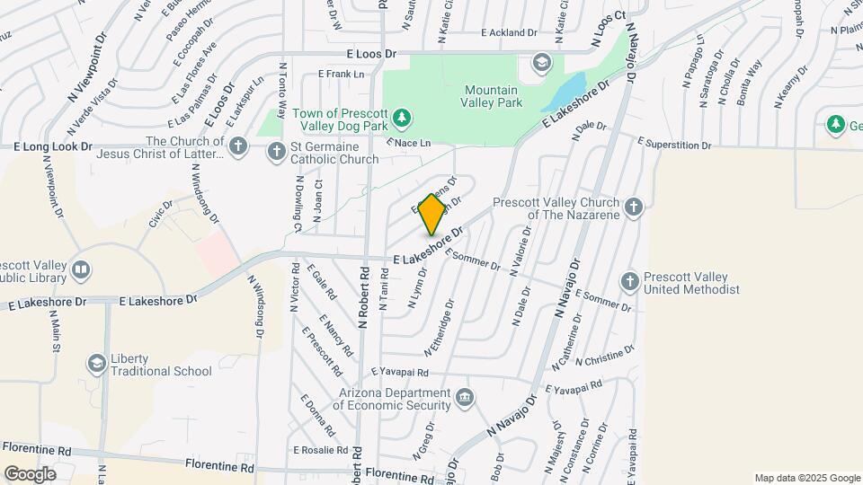 8372 E Lakeshore Dr Map and Location Details