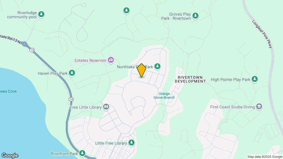 411 Narrowleaf Dr Map and Location Details