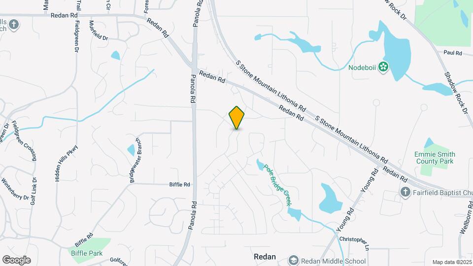 5556 Mountain Springs Cir, Unit B Map and Location Details