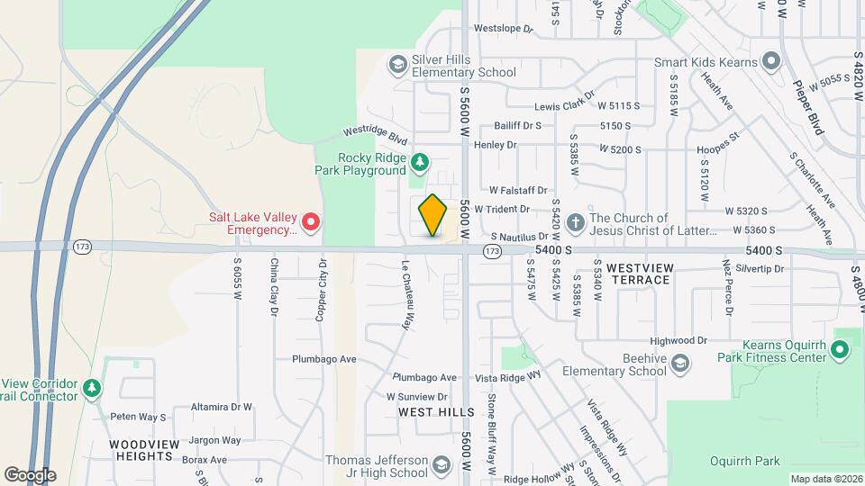 5663 W Pelican Ridge Ln Map and Location Details