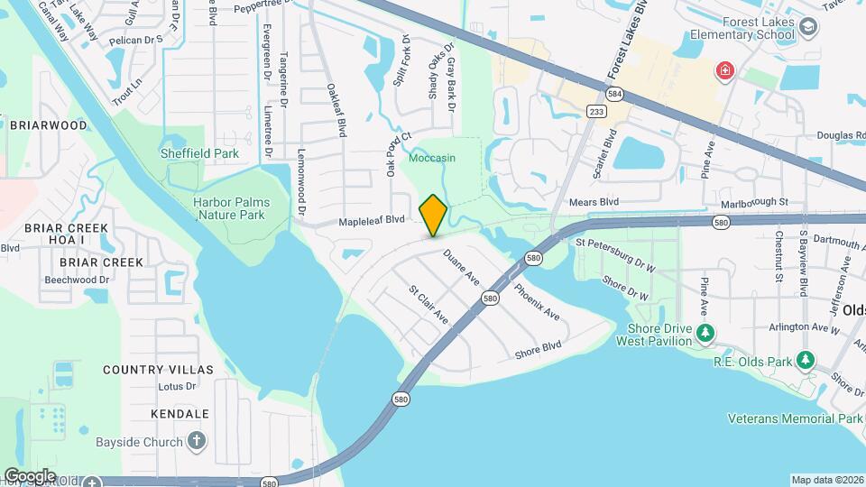 3664 Meriden Ave Map and Location Details