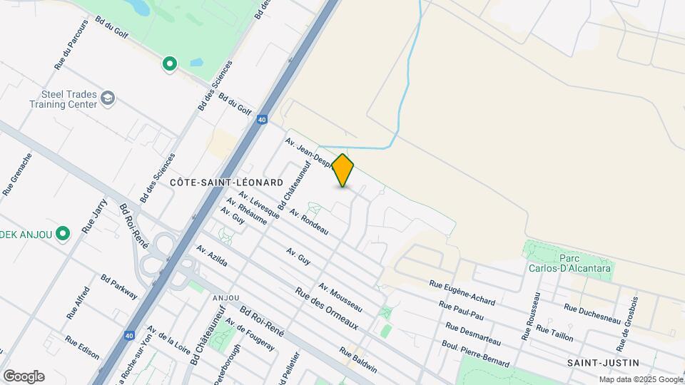 7320-7336 Jean-Desprez Av Map and Location Details