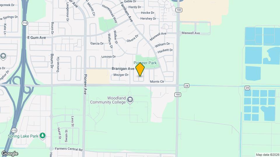 1021 Guerrero Ln Map and Location Details