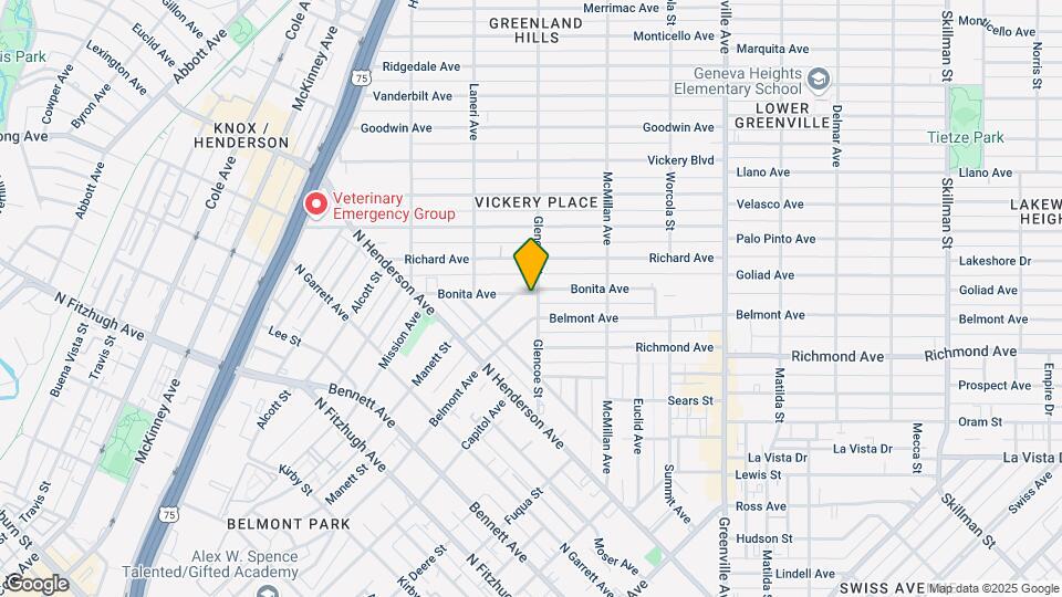 5348 Bonita Ave Map and Location Details