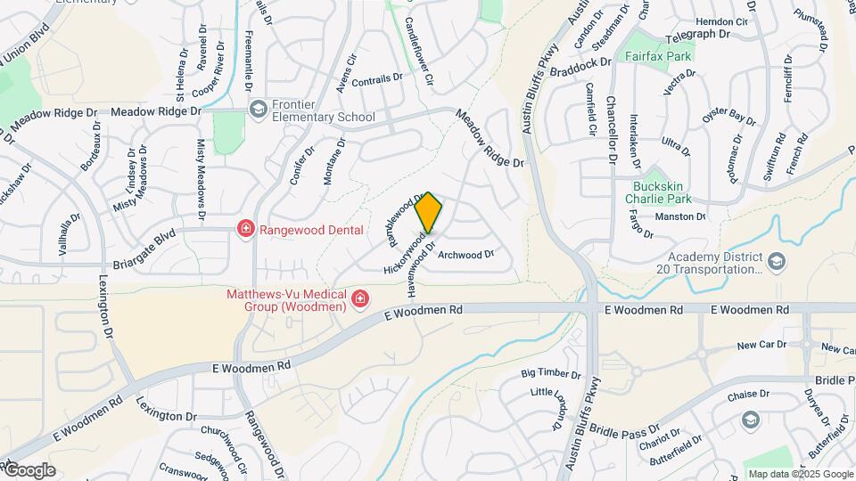 7655 Hickorywood Dr Map and Location Details