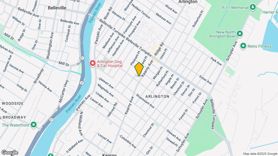 799 Kearney Ave Map and Location Details