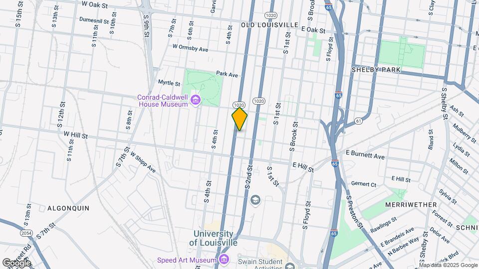 1445 S 3rd St, Unit 7 Map and Location Details