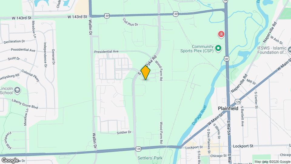 14707 Paul Revere Ct Mapa y Detalles de la Ubicación