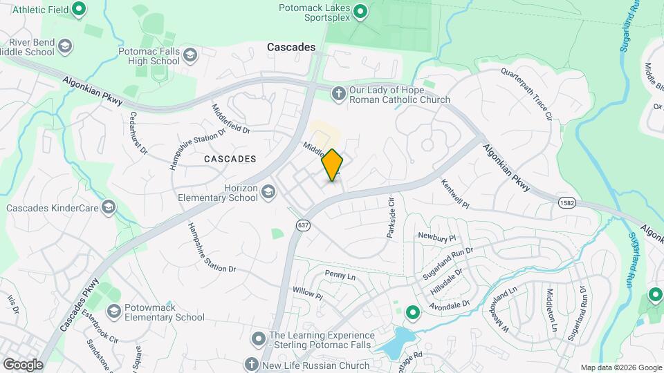 20581 Crestmont Terrace Map and Location Details