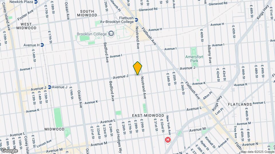 1005 E 29th St Mapa y Detalles de la Ubicación