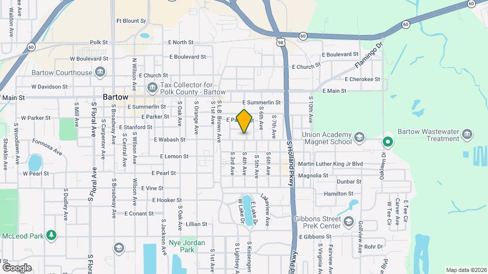 1060 E Wabash St Map and Location Details