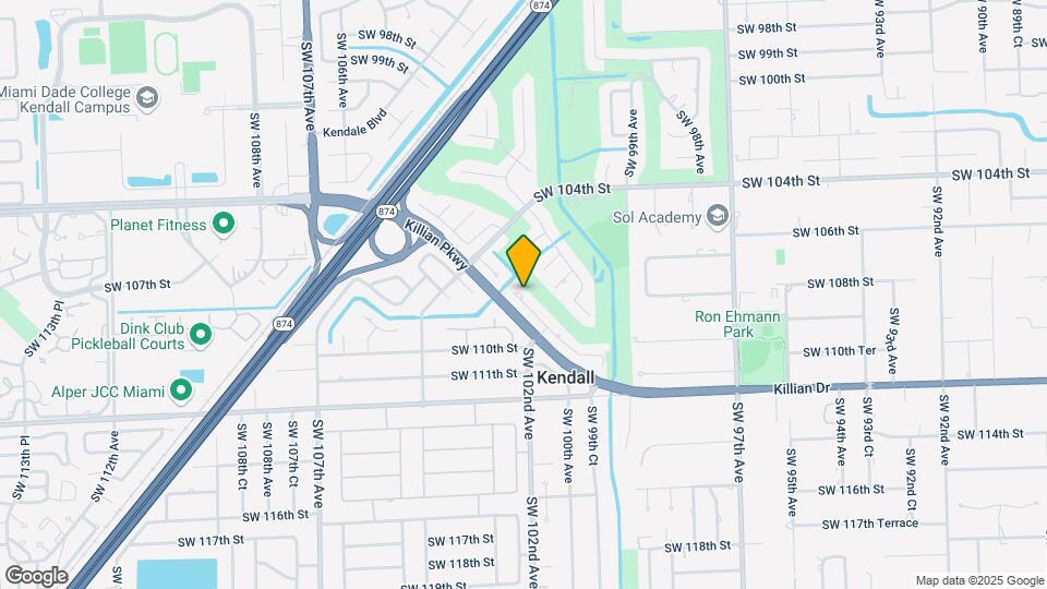 10251 SW 108th St Map and Location Details