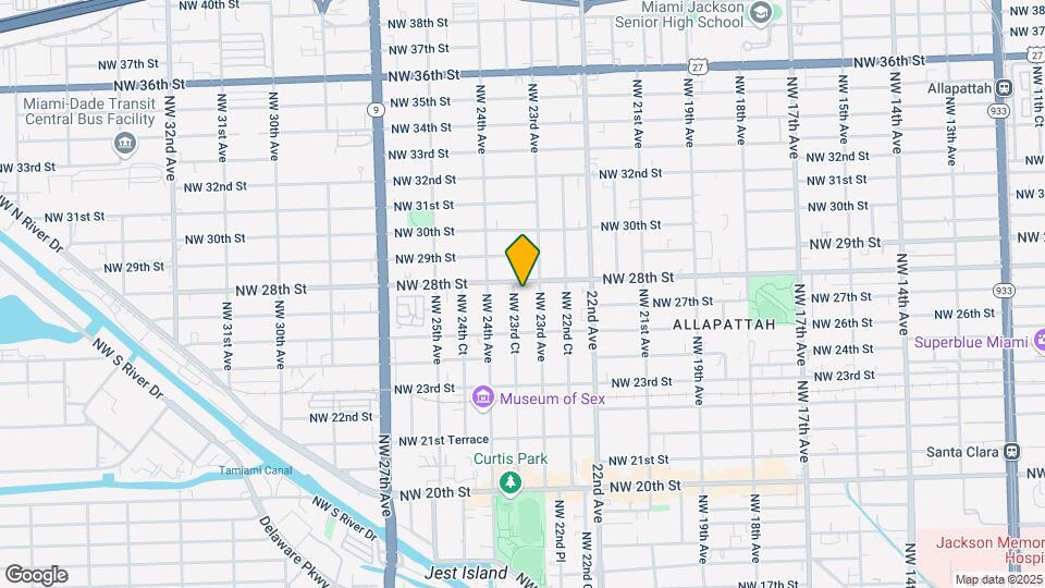 2721 NW 23rd Ct Map and Location Details