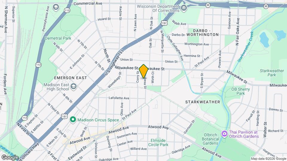 42 Waubesa St Map and Location Details