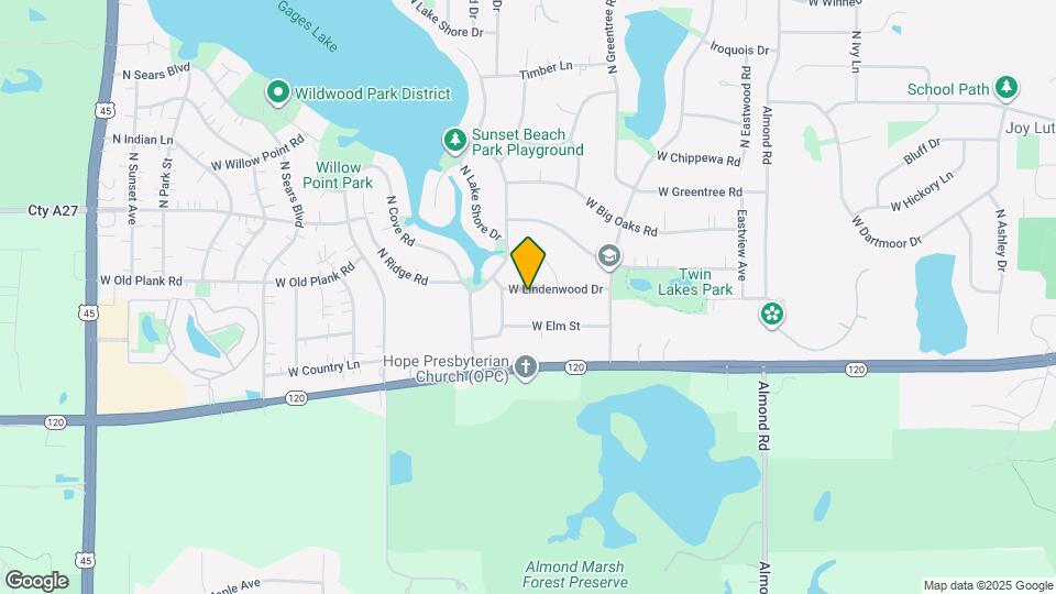 18225 W Lindenwood Dr Map and Location Details