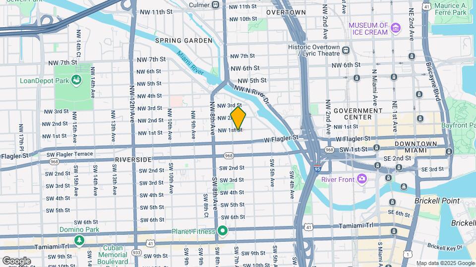658 NW 1st St Map and Location Details