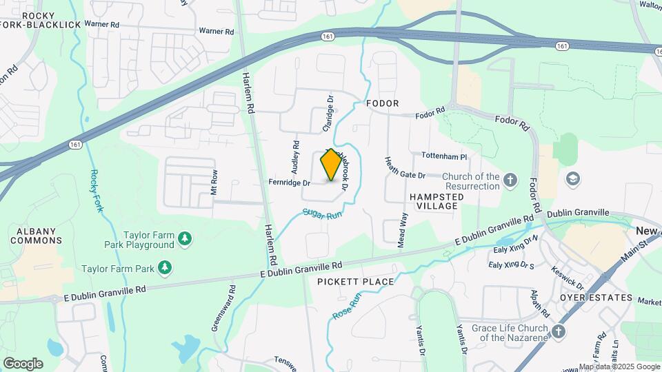 7190 Fernridge Dr Map and Location Details