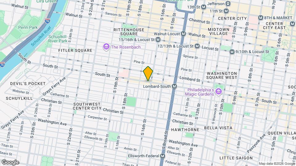 1608 South St, Unit 3 Map and Location Details