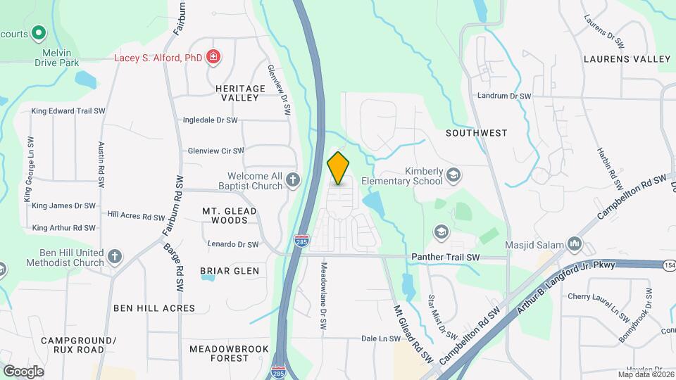 3232 Tallon Ln SW Mapa y Detalles de la Ubicación