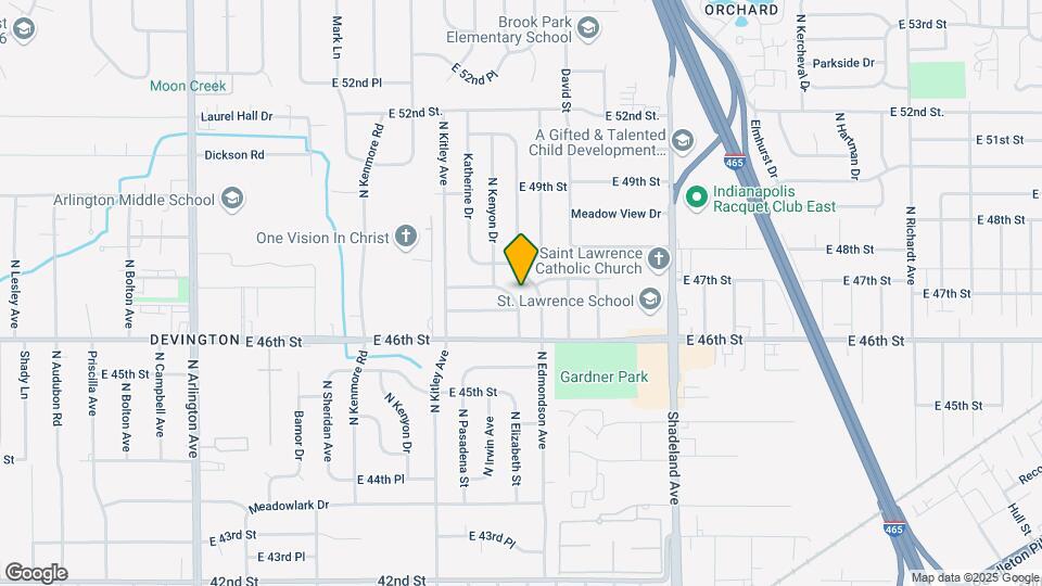 6714 Brookhaven Dr Map and Location Details