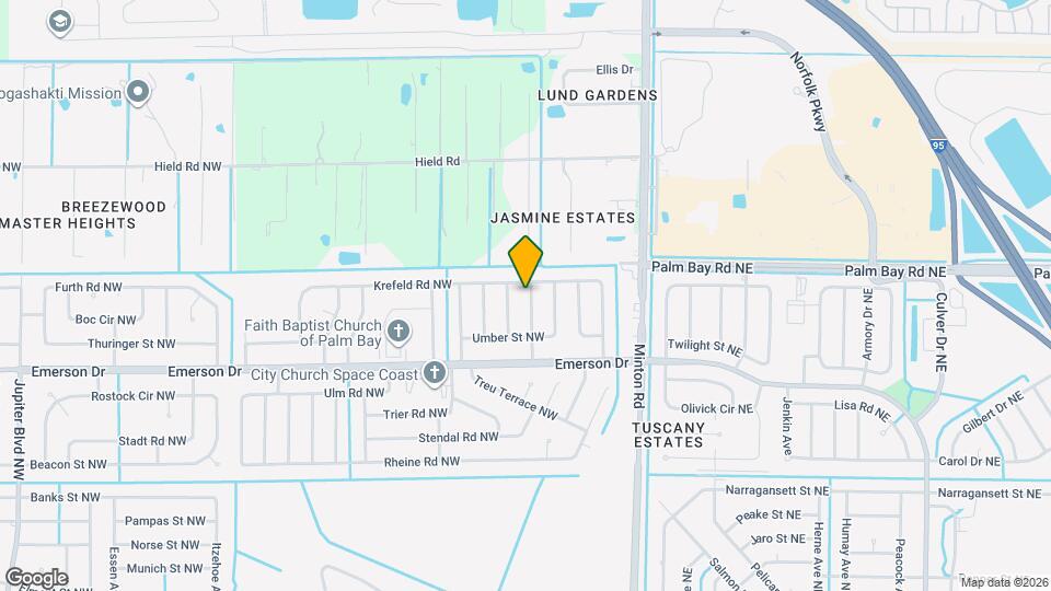 1388 Tilberg Ave NW Map and Location Details