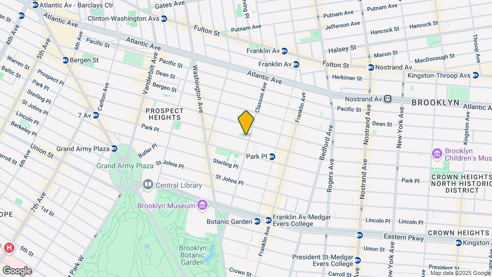 497 Prospect Pl Map and Location Details