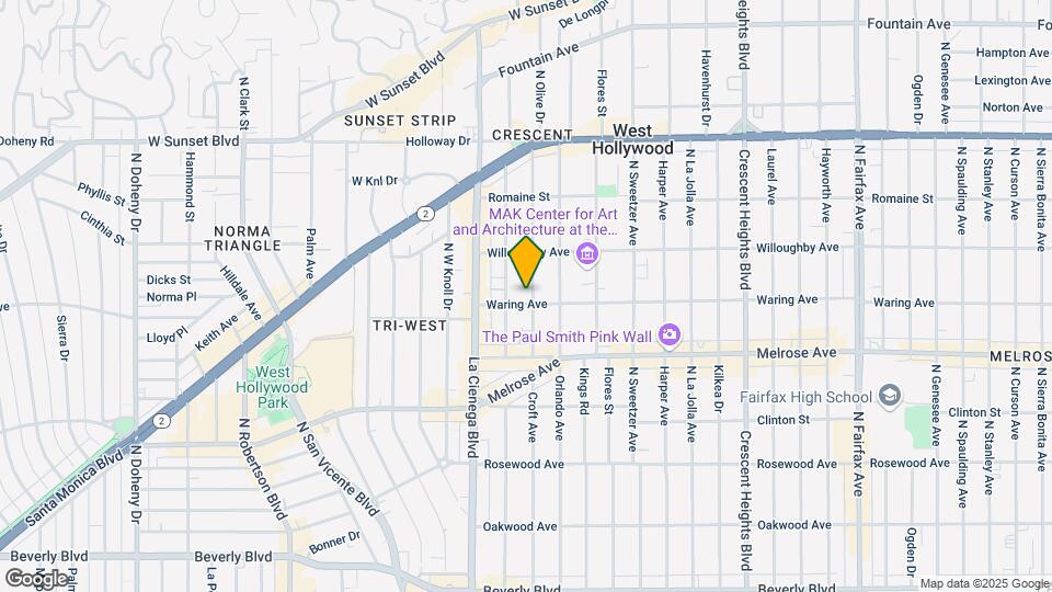 807-809 Croft Ave Mapa y Detalles de la Ubicación