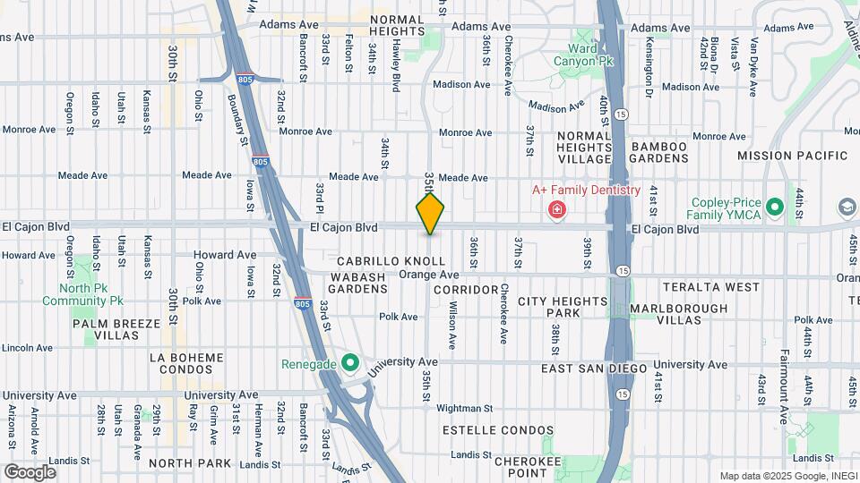 4273 35th St Map and Location Details