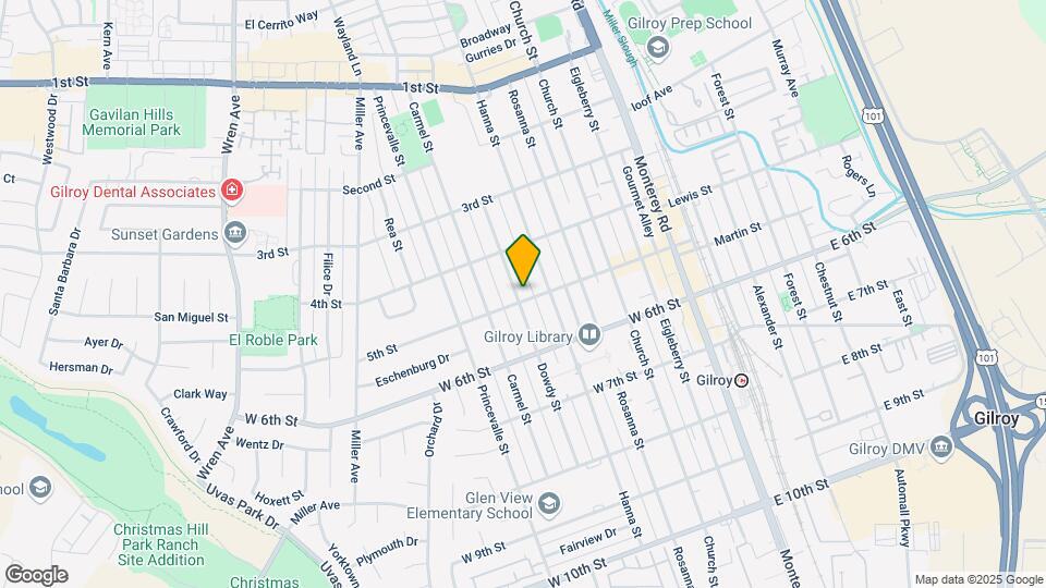 495 5th St Map and Location Details