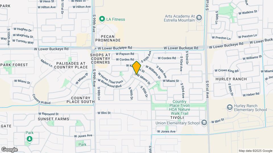 9555 W Miami St Map and Location Details