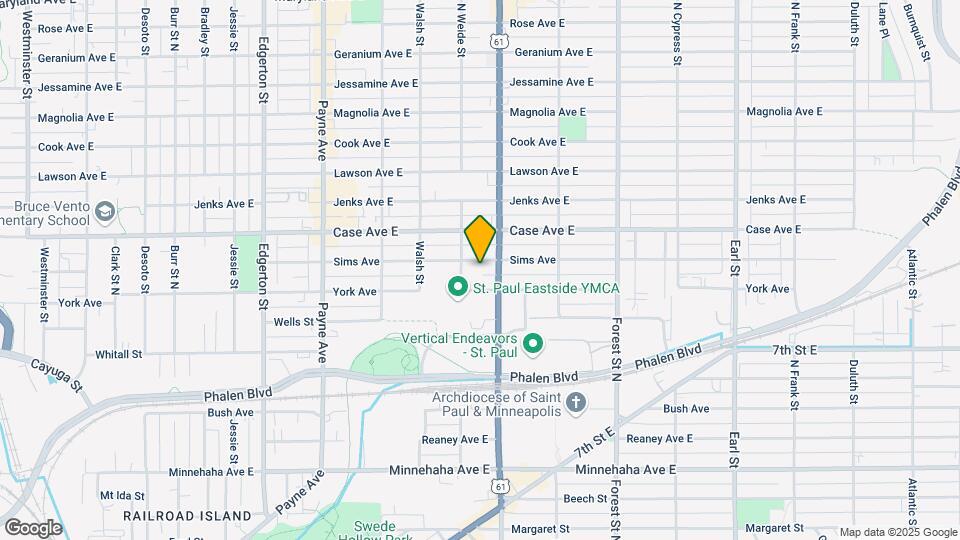 800 Sims Ave Map and Location Details