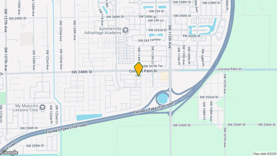 11419 SW 248th Ln Mapa y Detalles de la Ubicación