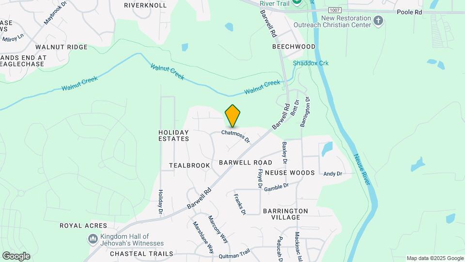 5833 Chatmoss Dr Map and Location Details