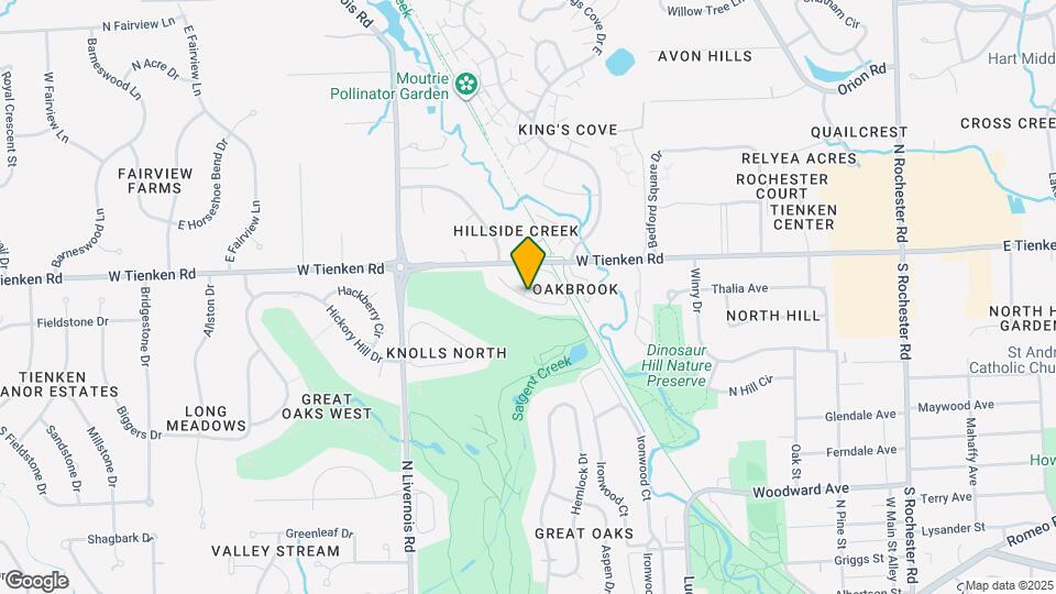 704 Oakbrook Ridge Dr Map and Location Details