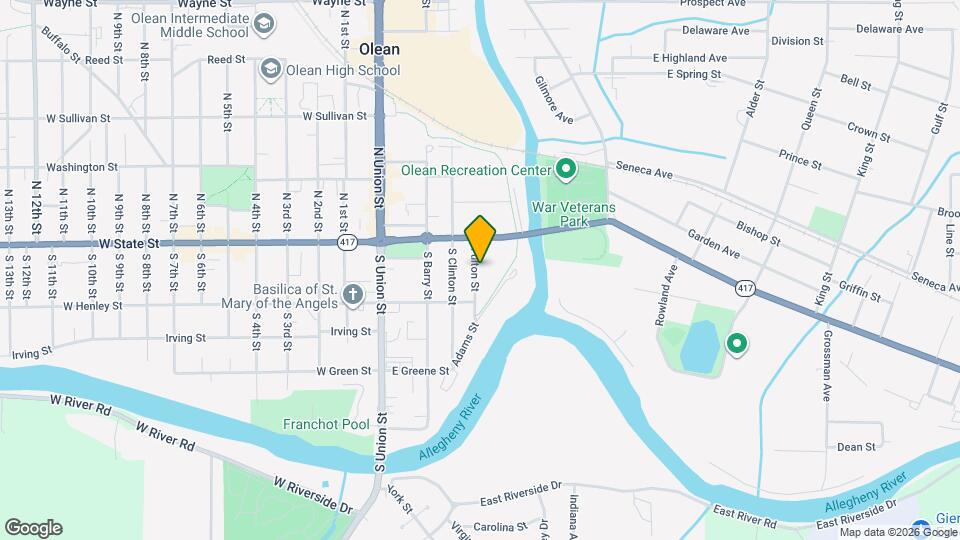 123 Fulton St Map and Location Details