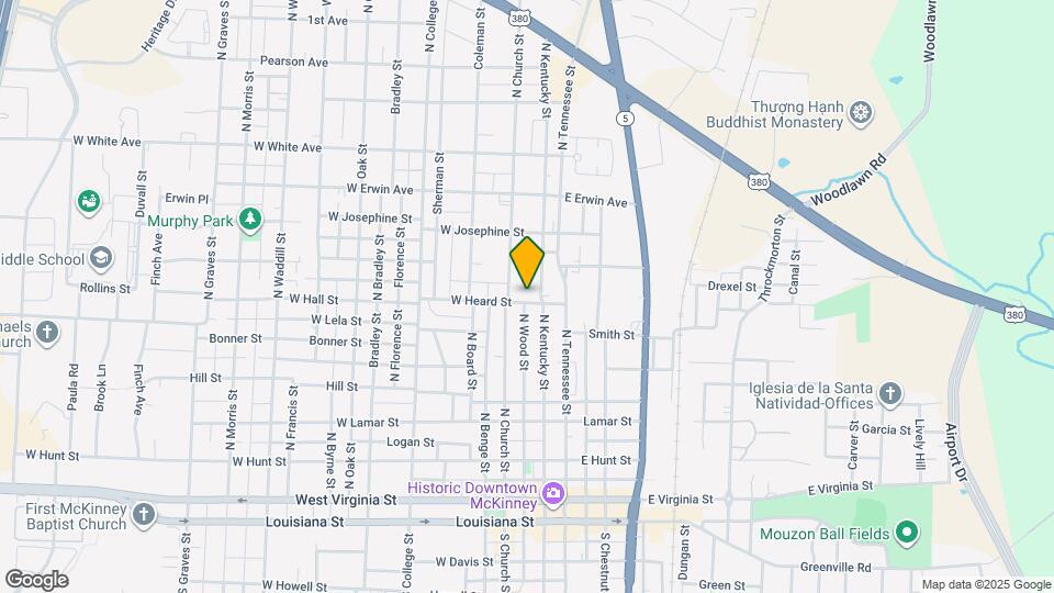 108 W Heard St Map and Location Details