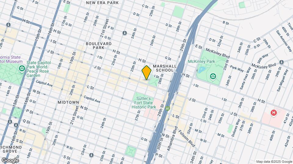 2627 J St Mapa y Detalles de la Ubicación